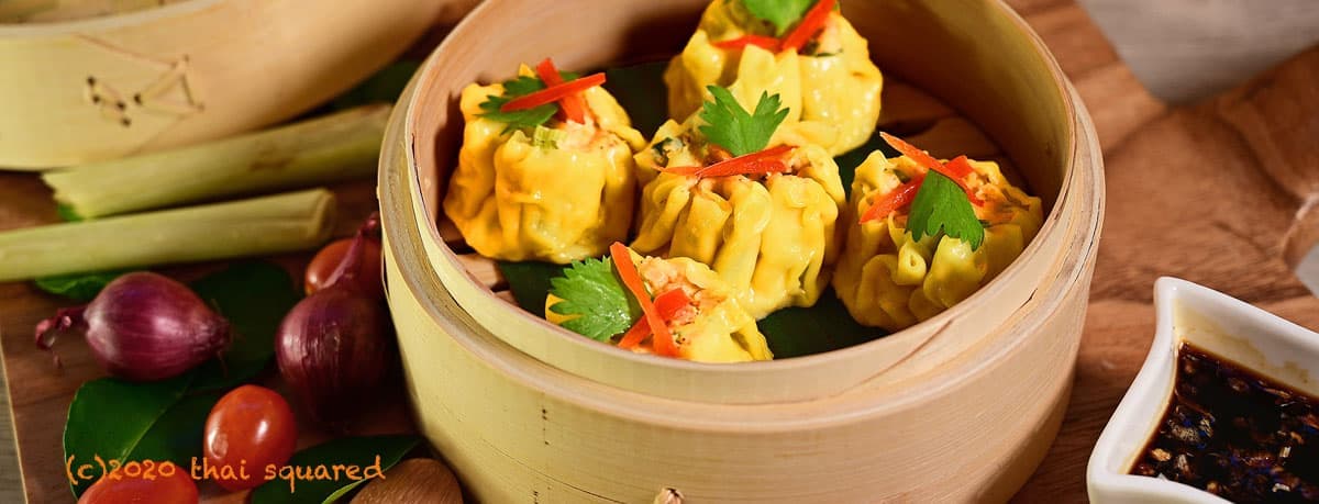 chicken shrimp dumplings